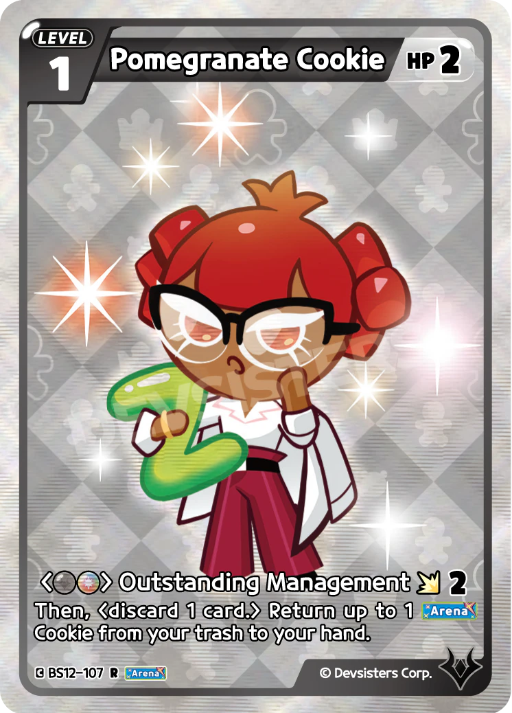 Image for Pomegranate Cookie (BS12-107) (BS12) - CookieRun: Braverse TCG