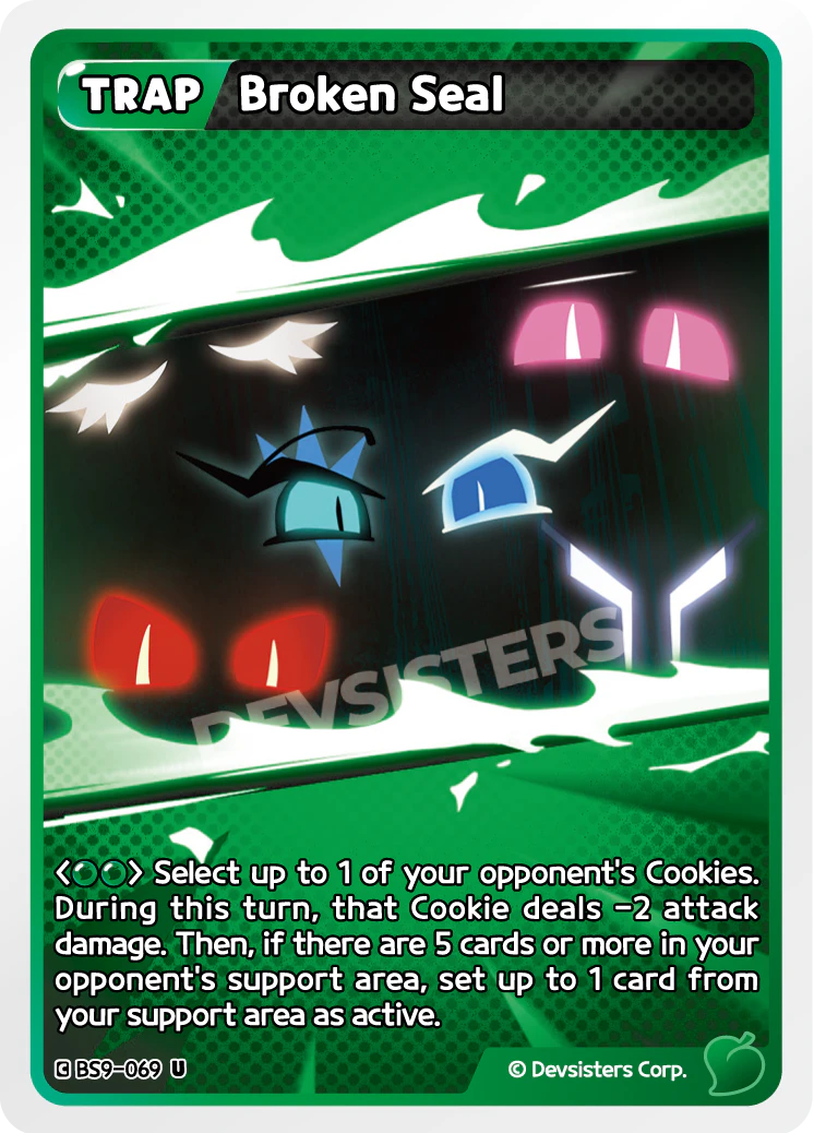Image for Broken Seal (BS9-069) (BS9) - CookieRun: Braverse TCG