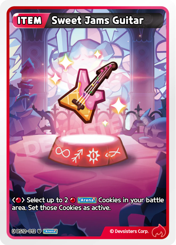 Image for Sweet Jams Guitar (BS12-012) (BS12) - CookieRun: Braverse TCG