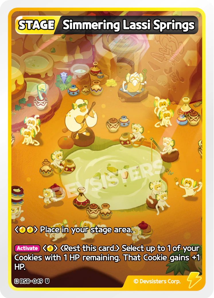 Image for Simmering Lassi Springs (BS8-049) (BS8) - CookieRun: Braverse TCG