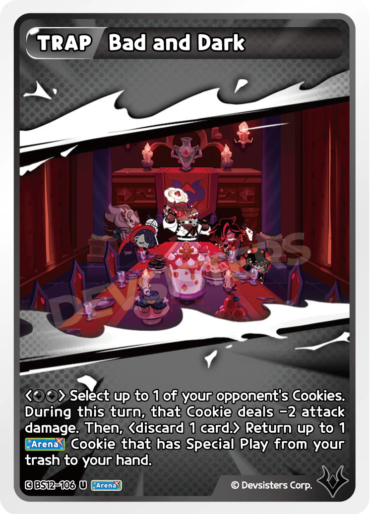 Image for Bad and Dark (BS12-106) (BS12) - CookieRun: Braverse TCG
