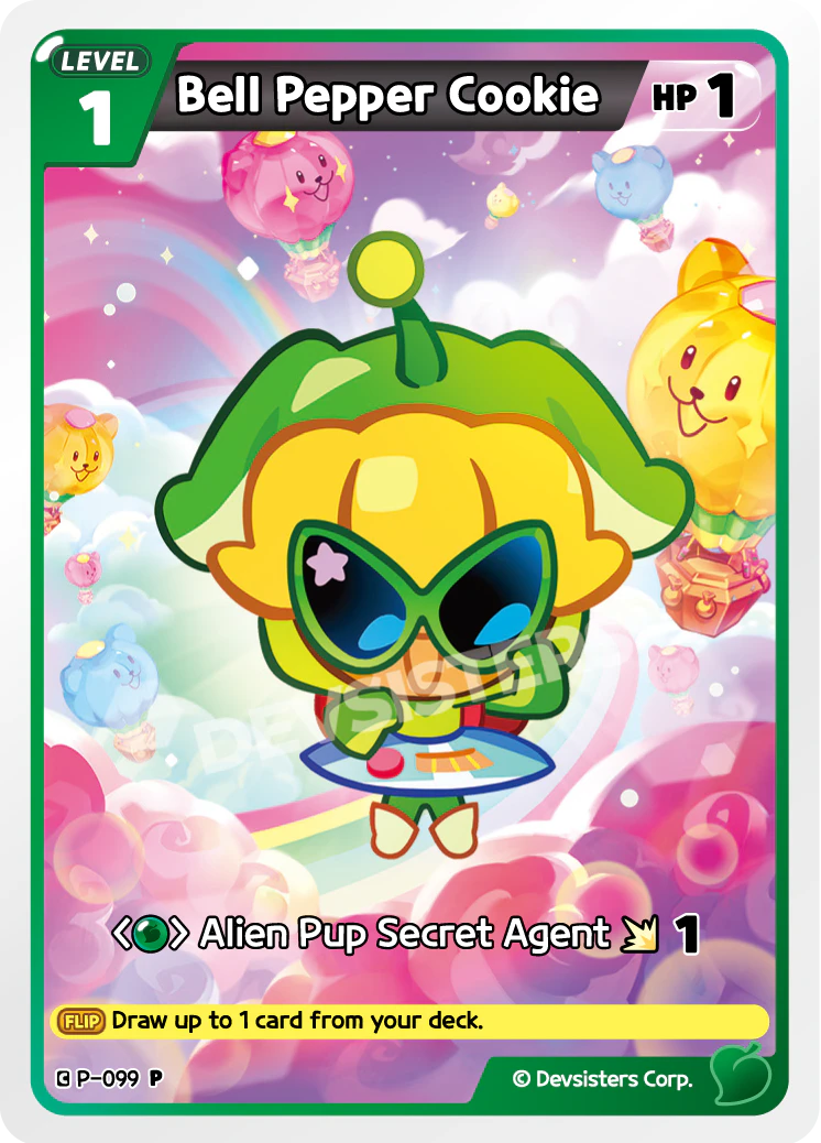 Image for Bell Pepper Cookie (P-099) (P) - CookieRun: Braverse TCG