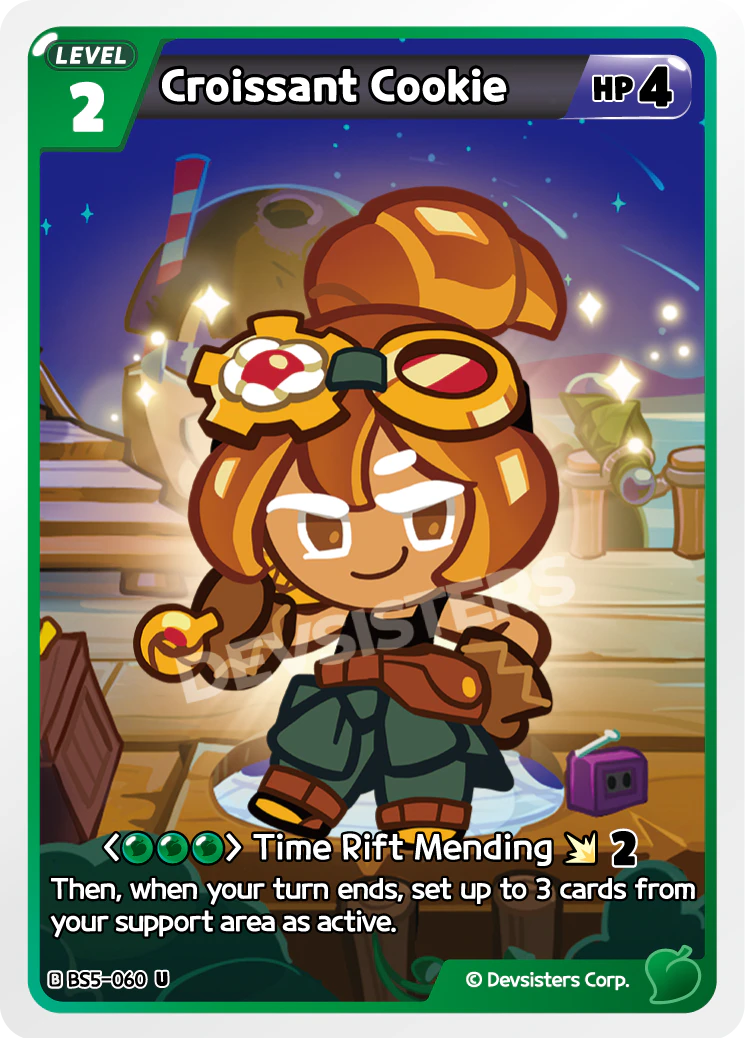 Image for Croissant Cookie (BS5-060) (BS5) - CookieRun: Braverse TCG