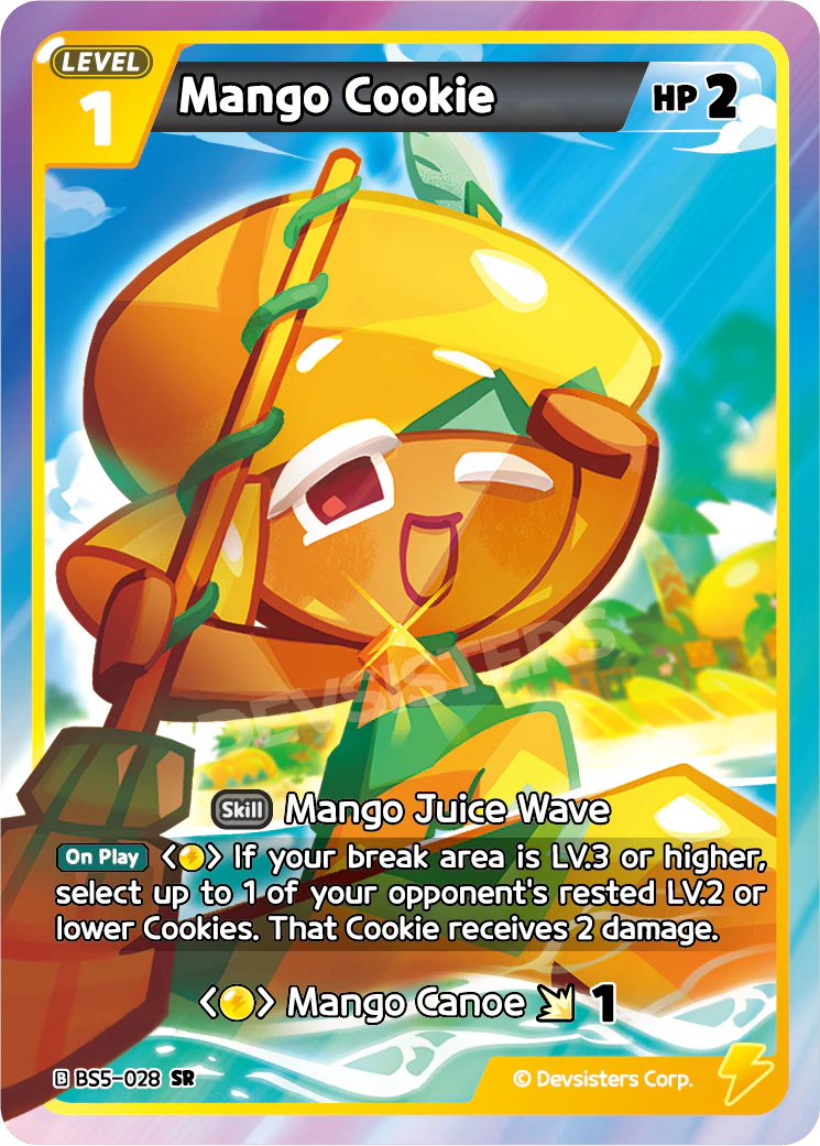 Image for Mango Cookie (BS5-028) (BS5) - CookieRun: Braverse TCG