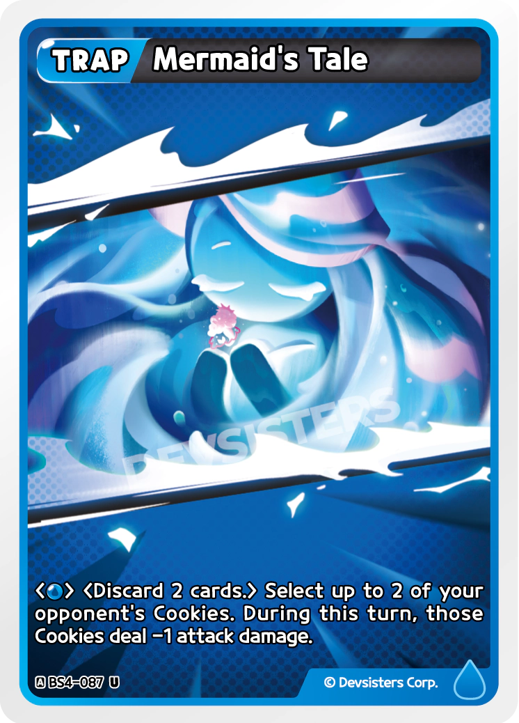 Image for Mermaid's Tale (BS4-087) (BS4) - CookieRun: Braverse TCG