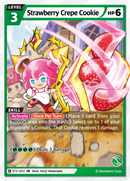 Image for Strawberry Crepe Cookie (ST3-002) (ST3) - CookieRun: Braverse TCG