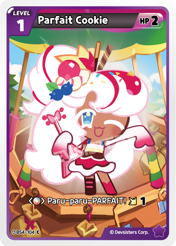 Image for Parfait Cookie (BS4-104) (BS4) - CookieRun: Braverse TCG