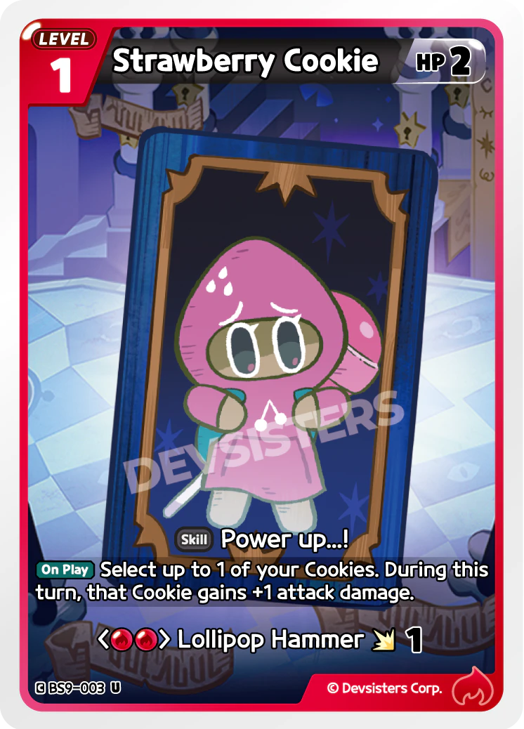 Image for Strawberry Cookie (BS9-003) (BS9) - CookieRun: Braverse TCG