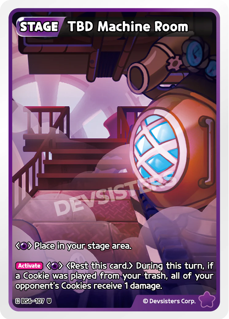 Image for TBD Machine Room (BS6-107) (BS6) - CookieRun: Braverse TCG