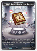 Image for Recipe For Acting Success (BS12-104) (BS12) - CookieRun: Braverse TCG
