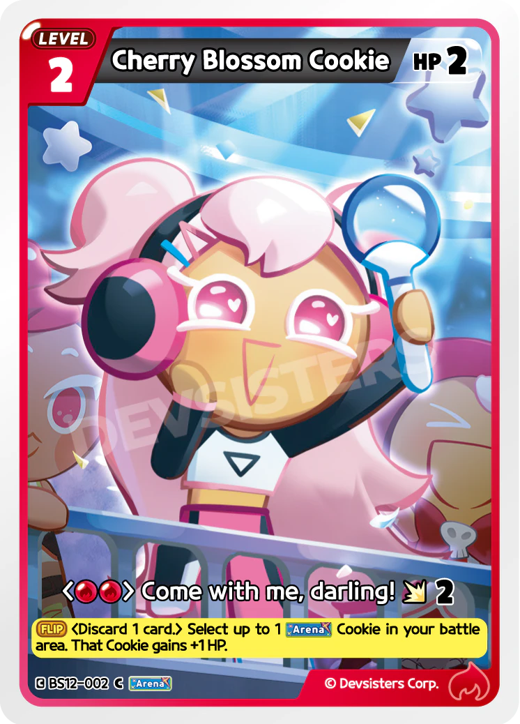 Image for Cherry Blossom Cookie (BS12-002) (BS12) - CookieRun: Braverse TCG
