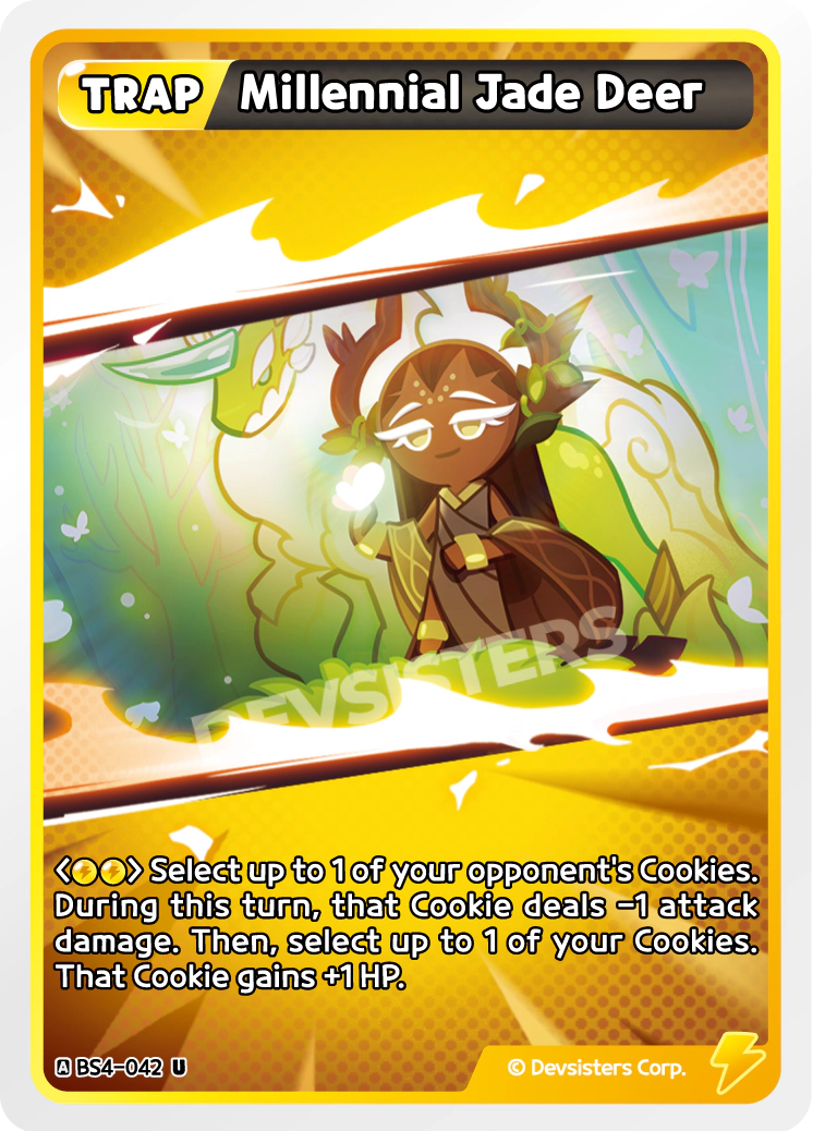 Image for Millennial Jade Deer (BS4-042) (BS4) - CookieRun: Braverse TCG
