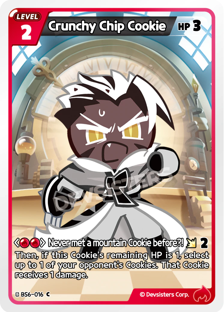 Image for Crunchy Chip Cookie (BS6-016) (BS6) - CookieRun: Braverse TCG