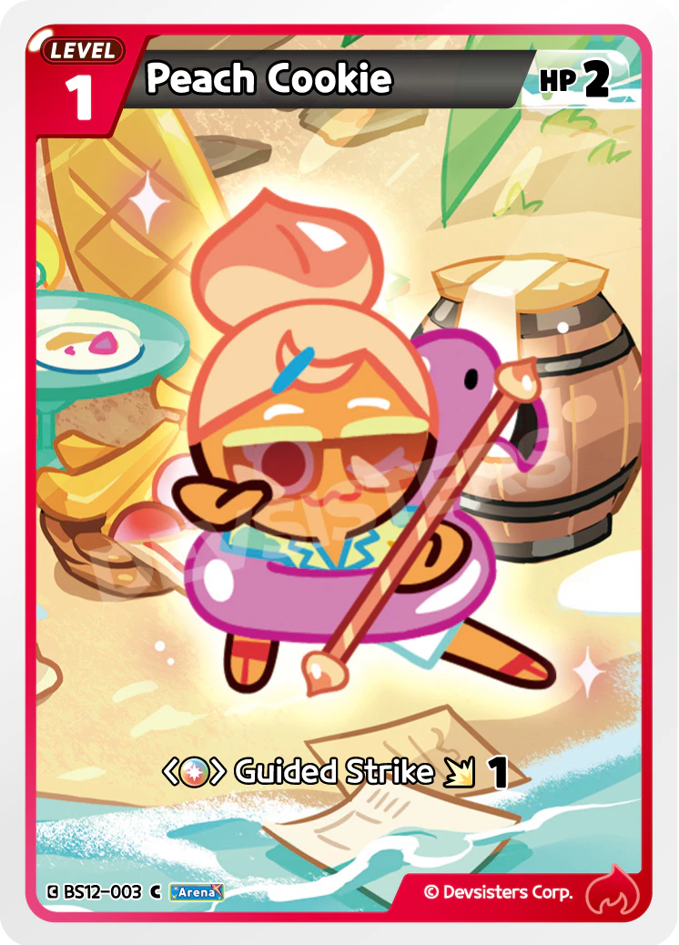 Image for Peach Cookie (BS12-003) (BS12) - CookieRun: Braverse TCG