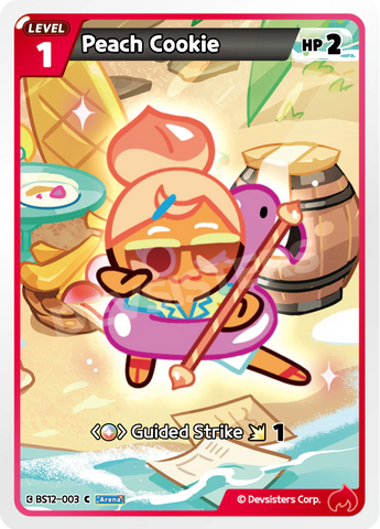 Image for Peach Cookie (BS12-003) (BS12) - CookieRun: Braverse TCG