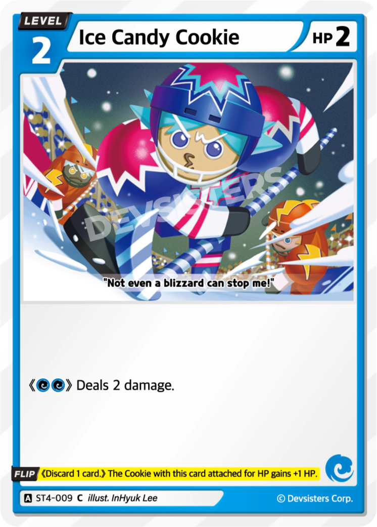Image for Ice Candy Cookie (ST4-009) (ST4) - CookieRun: Braverse TCG