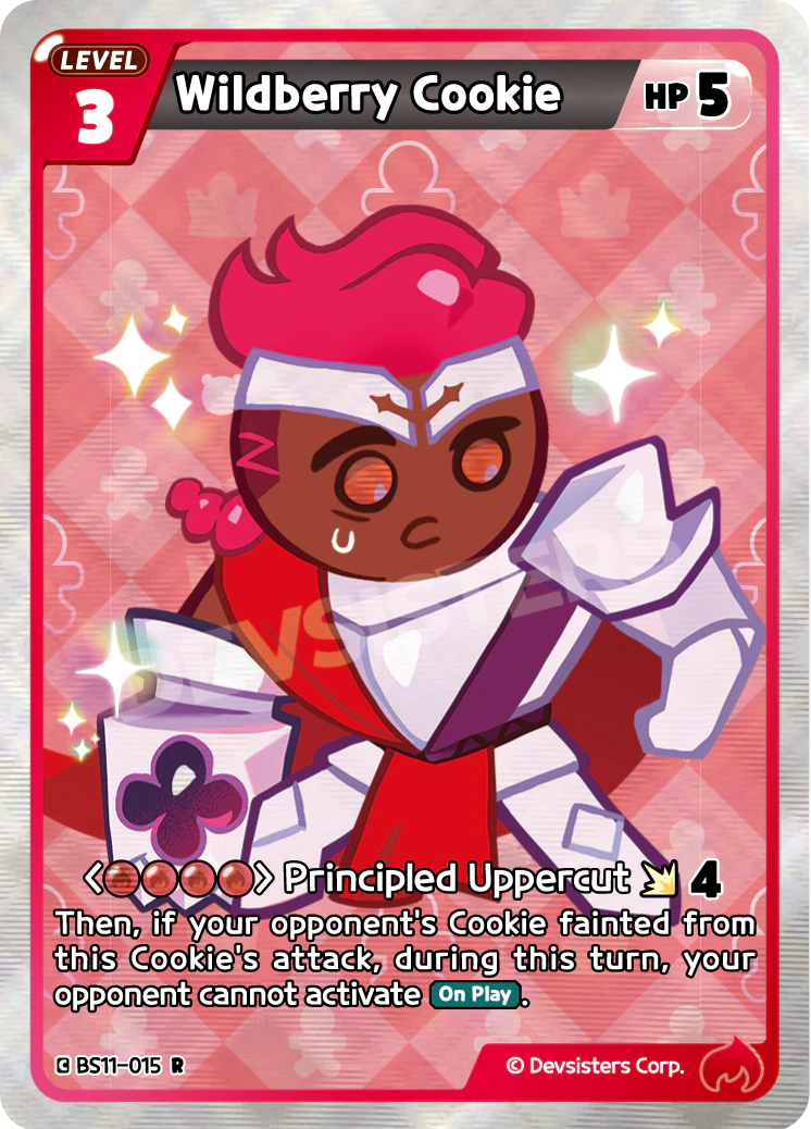 Image for Wildberry Cookie (BS11-015) (BS11) - CookieRun: Braverse TCG