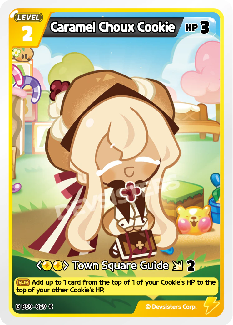 Image for Caramel Choux Cookie (BS9-029) (BS9) - CookieRun: Braverse TCG