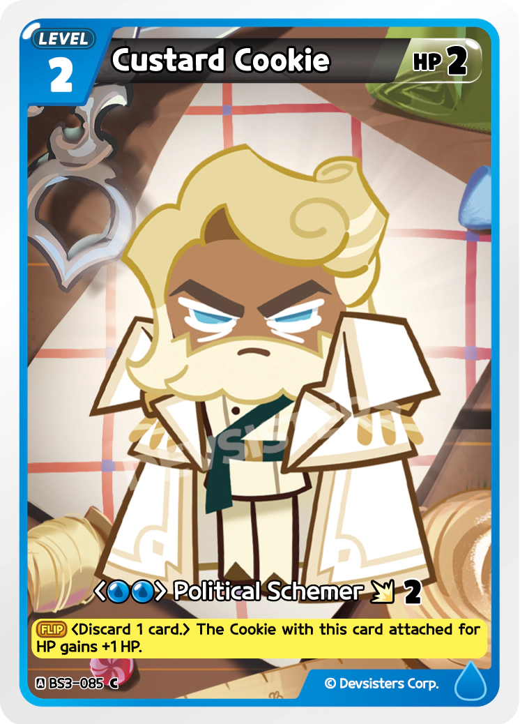 Image for Custard Cookie (BS3-085) (BS3) - CookieRun: Braverse TCG