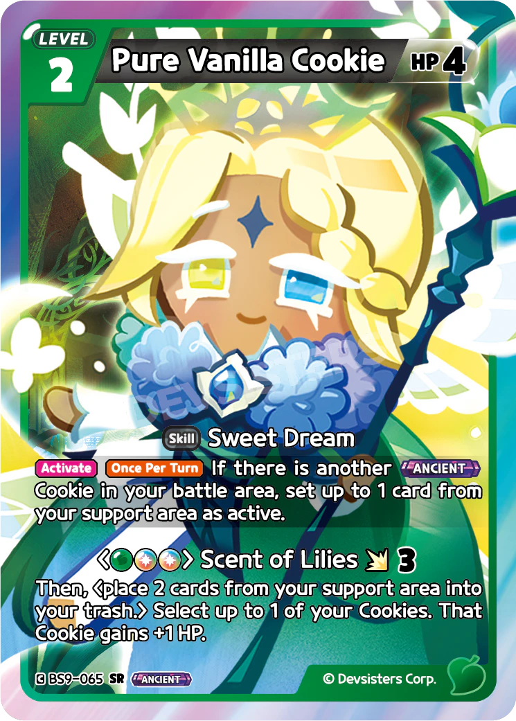 Image for Pure Vanilla Cookie (BS9-065) (BS9) - CookieRun: Braverse TCG