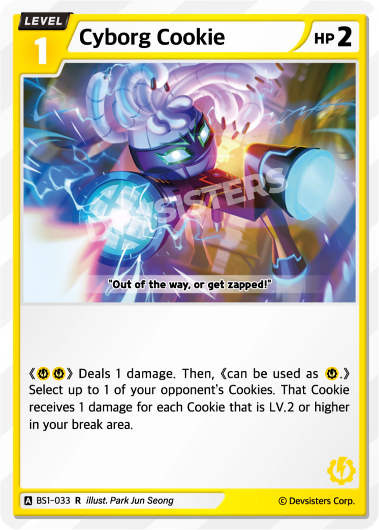 Image for Cyborg Cookie (BS1-033) (BS1) - CookieRun: Braverse TCG