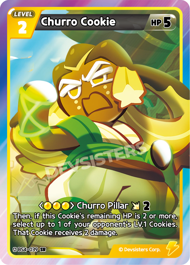 Image for Churro Cookie (BS4-039) (BS4) - CookieRun: Braverse TCG