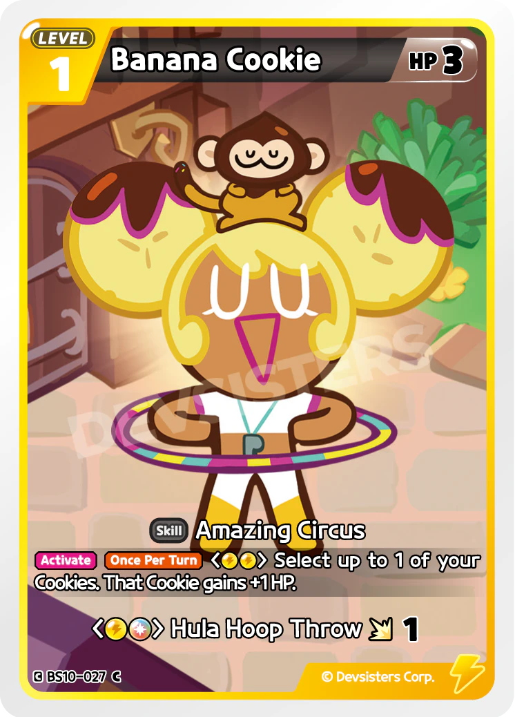 Image for Banana Cookie (BS10-027) (BS10) - CookieRun: Braverse TCG