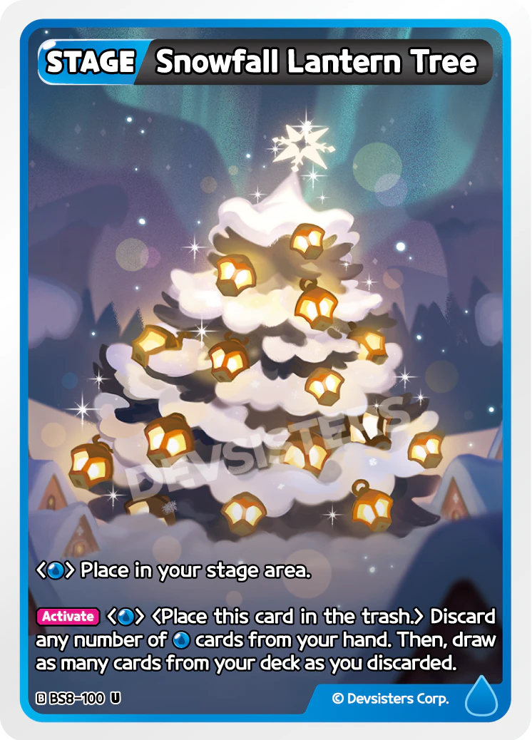 Image for Snowfall Lantern Tree (BS8-100) (BS8) - CookieRun: Braverse TCG
