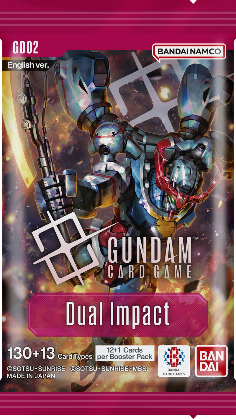 GUNDAM CG: DUAL IMPACT BOOSTER BOX [GD-02] (WAVE 2 - END OF DEC)