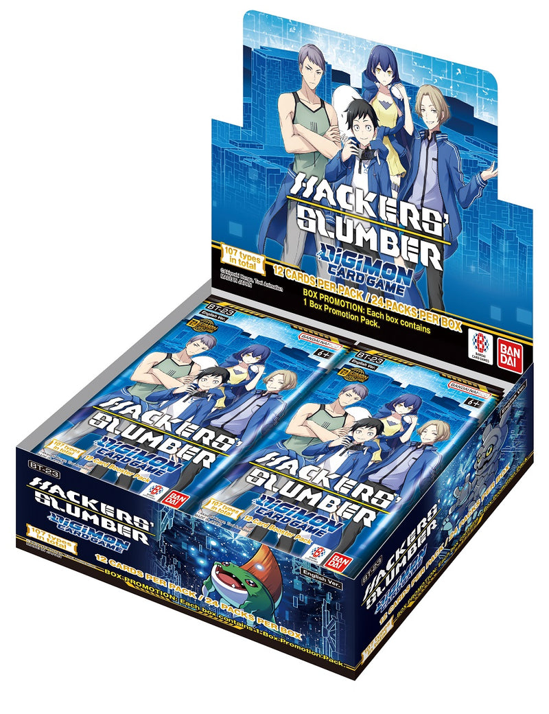 (PRE-ORDER) DIGIMON HACKERS' SLUMBER BOOSTER BOX [BT23]