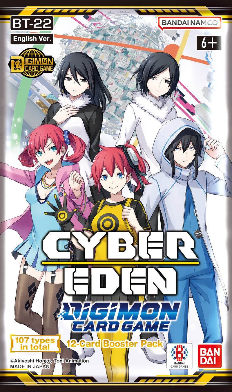DIGIMON CYBER EDEN BOOSTER BOX [BT22]
