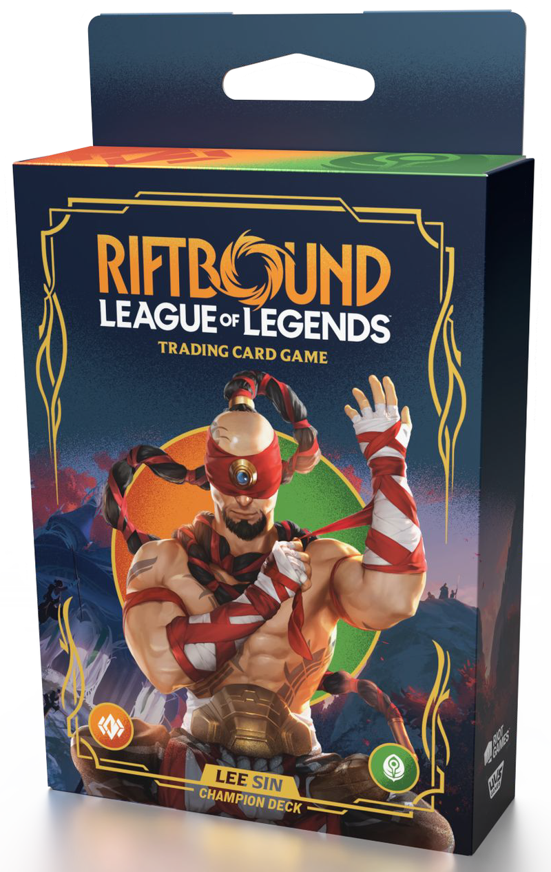 (PRE-ORDER) RIFTBOUND LEAGUE OF LEGENDS TCG ORIGINS - CHAMPION DECK LEE SIN