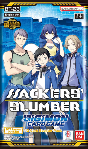 DIGIMON HACKERS' SLUMBER BOOSTER  PACK [BT23]
