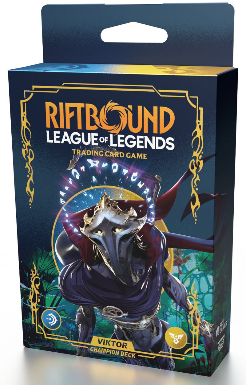 (PRE-ORDER) RIFTBOUND LEAGUE OF LEGENDS TCG ORIGINS - CHAMPION DECK VIKTOR