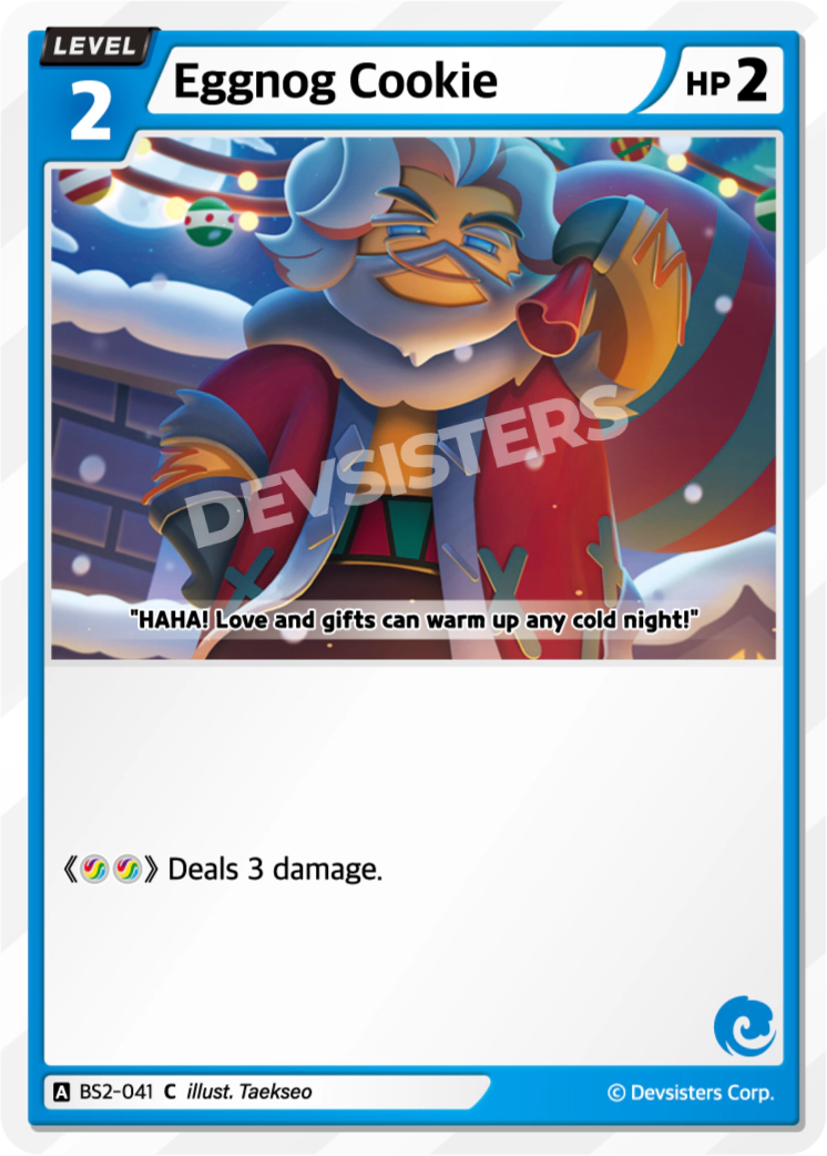Image for Eggnog Cookie (BS2-041) (BS2) - CookieRun: Braverse TCG