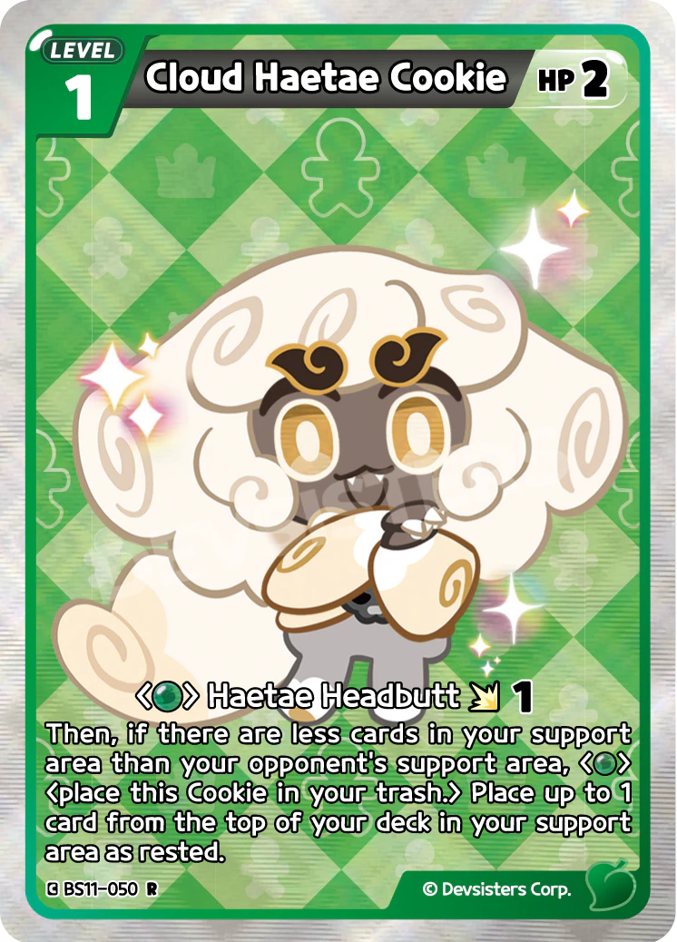 Image for Cloud Haetae Cookie (BS11-050) (BS11) - CookieRun: Braverse TCG