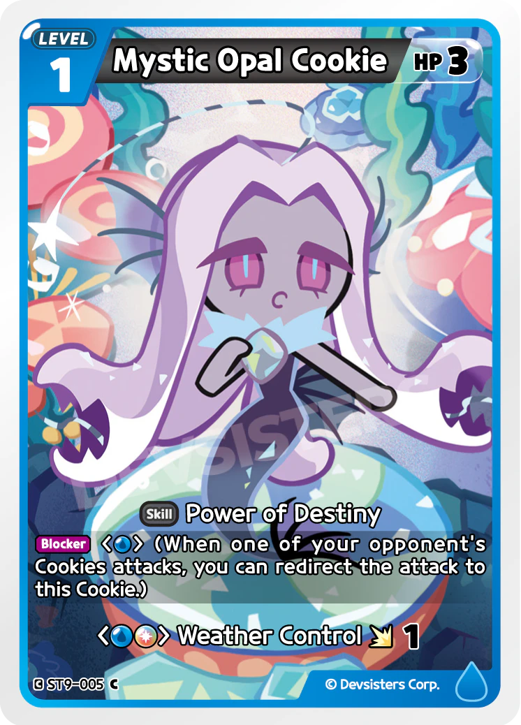 Image for Mystic Opal Cookie (ST9-005) (ST9) - CookieRun: Braverse TCG