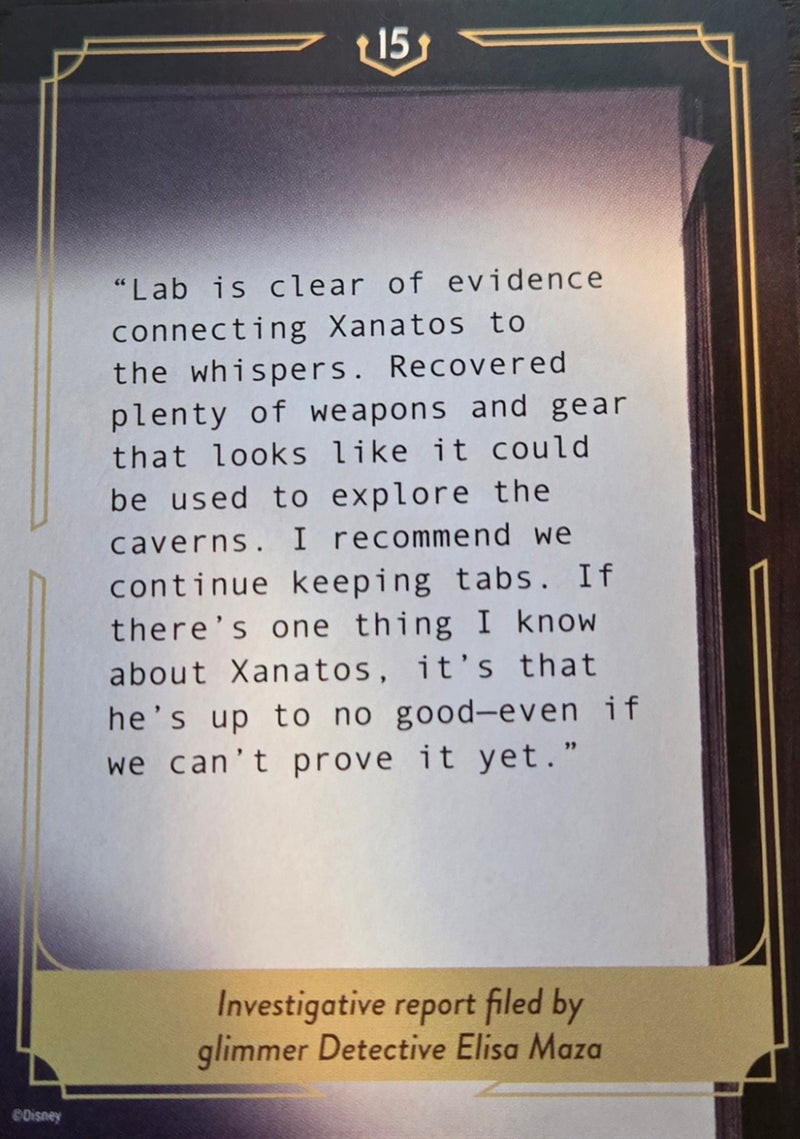 Whispers In The Well - Puzzle Insert (Case File 15)