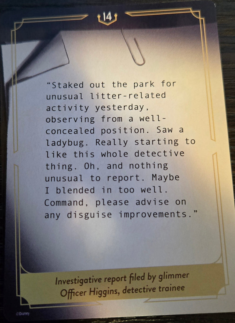 Whispers In The Well - Puzzle Insert (Case File 14)