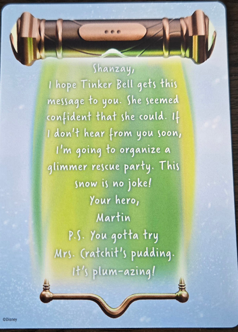 Winterspell - Puzzle Insert Scroll (3 Dot)