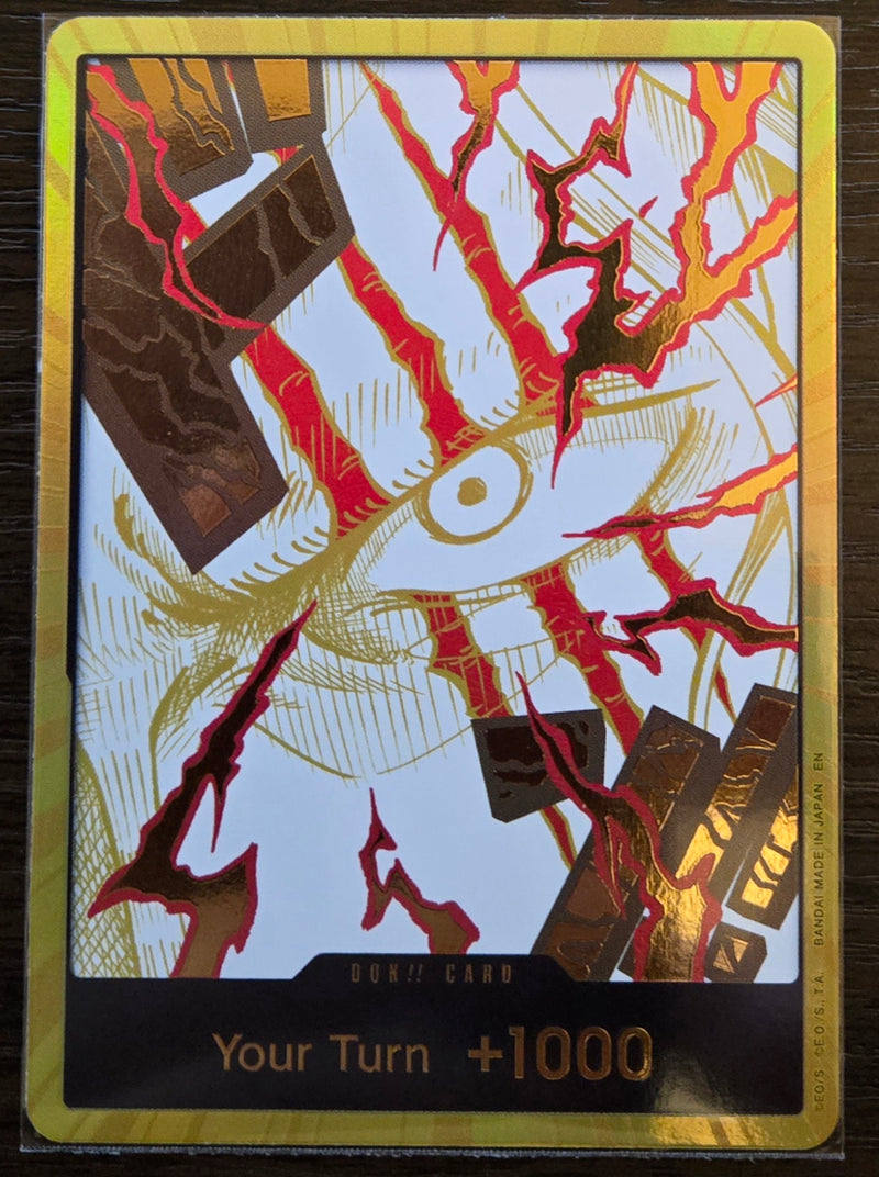 DON!! Card (Shanks) (Gold) [Premium Booster -The Best- Vol. 2]