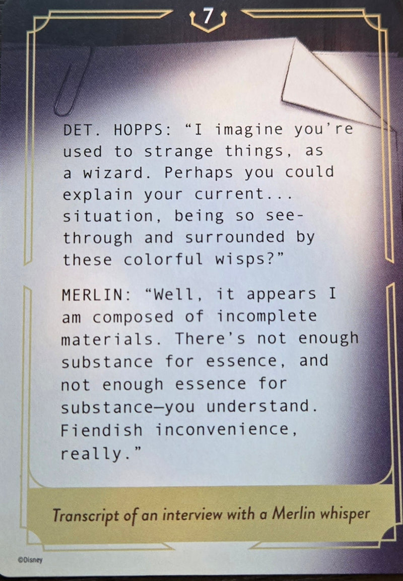 Whispers In The Well - Puzzle Insert (Case File 7)