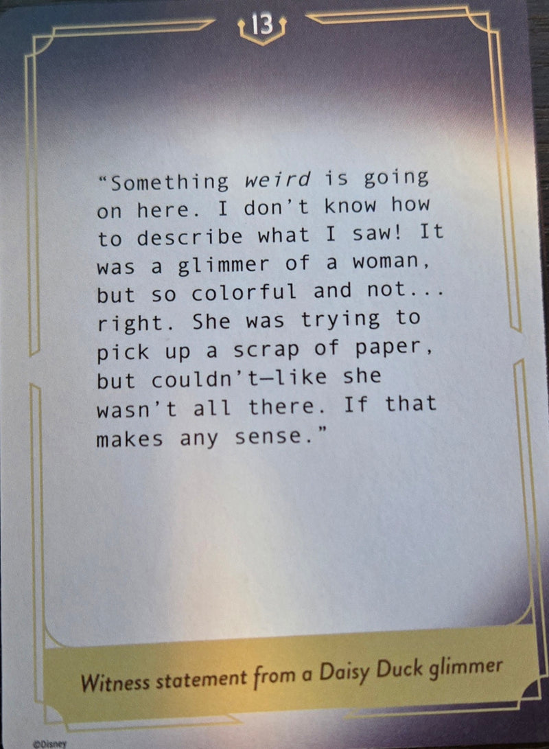 Whispers In The Well - Puzzle Insert (Case File 13)