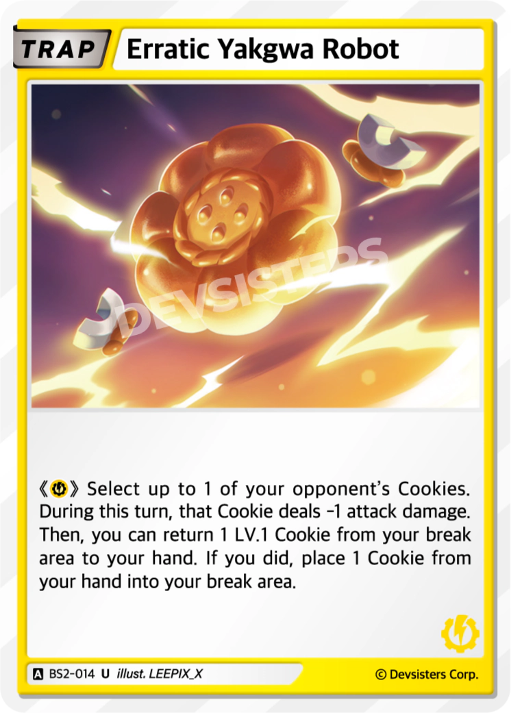 Image for Erratic Yakgwa Robot (BS2-014) (BS2) - CookieRun: Braverse TCG