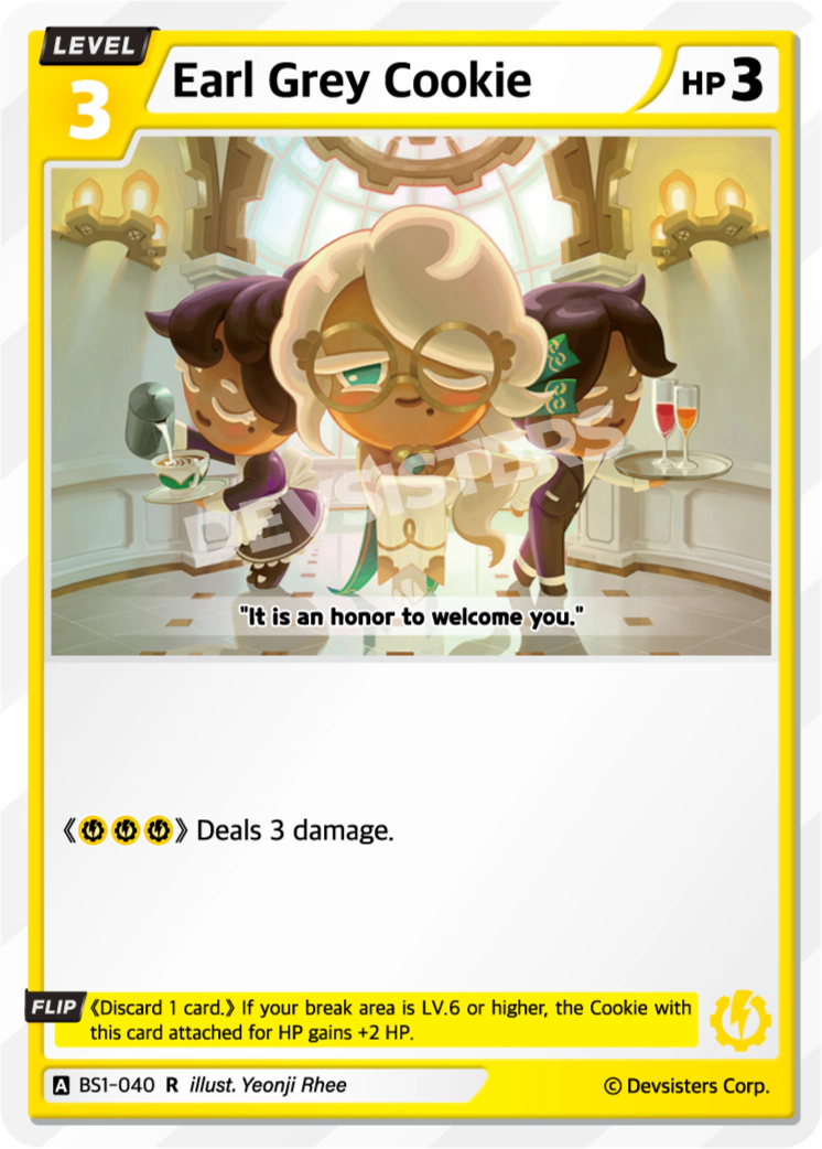 Image for Earl Grey Cookie (BS1-040) (BS1) - CookieRun: Braverse TCG