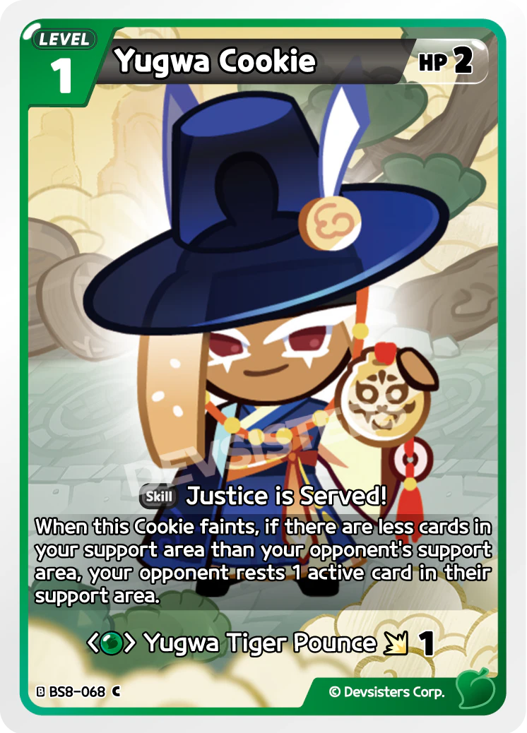 Image for Yugwa Cookie (BS8-068) (BS8) - CookieRun: Braverse TCG