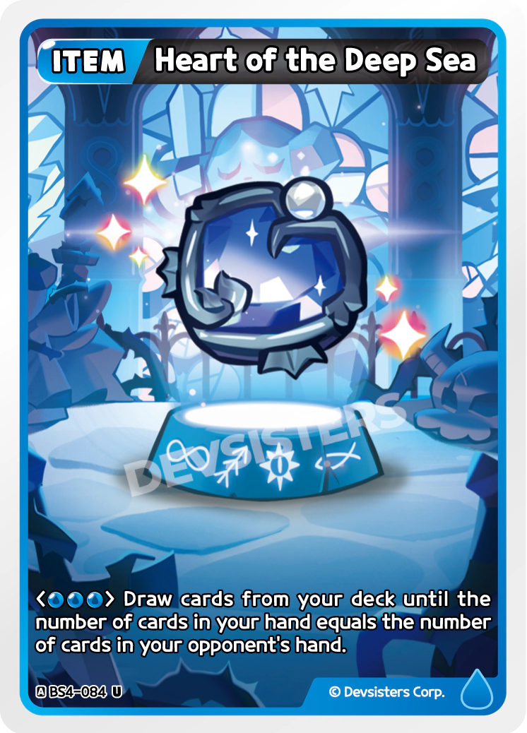 Image for Heart of the Deep Sea (BS4-084) (BS4) - CookieRun: Braverse TCG