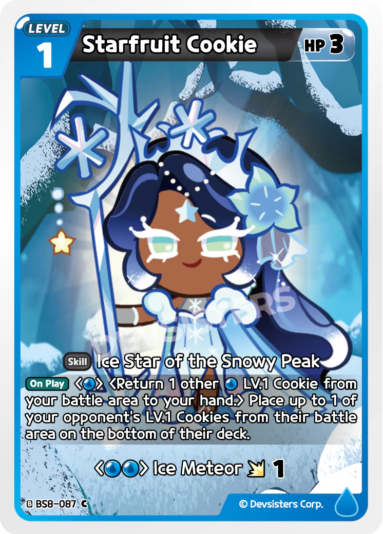 Image for Starfruit Cookie (BS8-087) (BS8) - CookieRun: Braverse TCG
