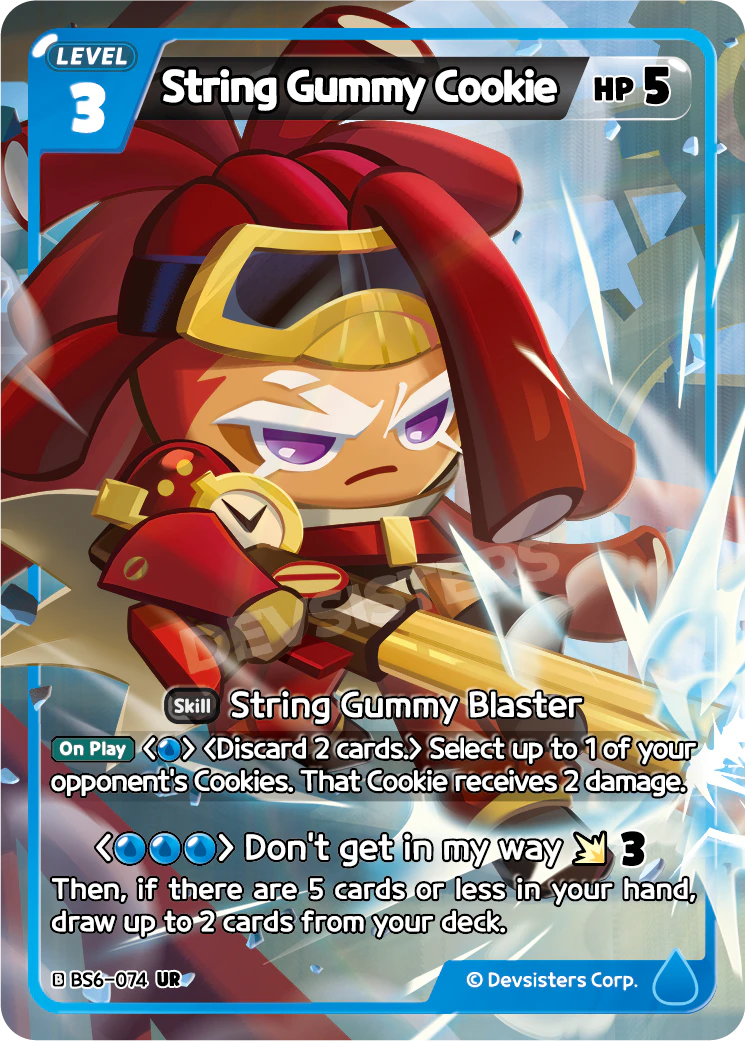 Image for String Gummy Cookie (BS6-074) (BS6) - CookieRun: Braverse TCG
