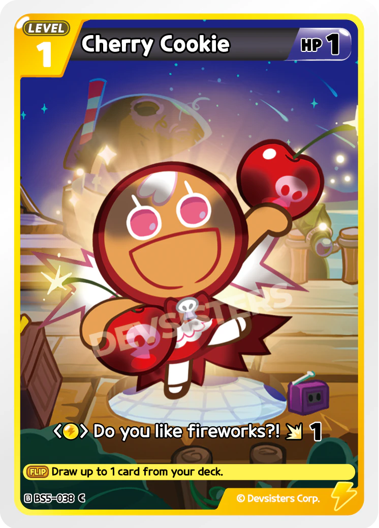 Image for Cherry Cookie (BS5-038) (BS5) - CookieRun: Braverse TCG
